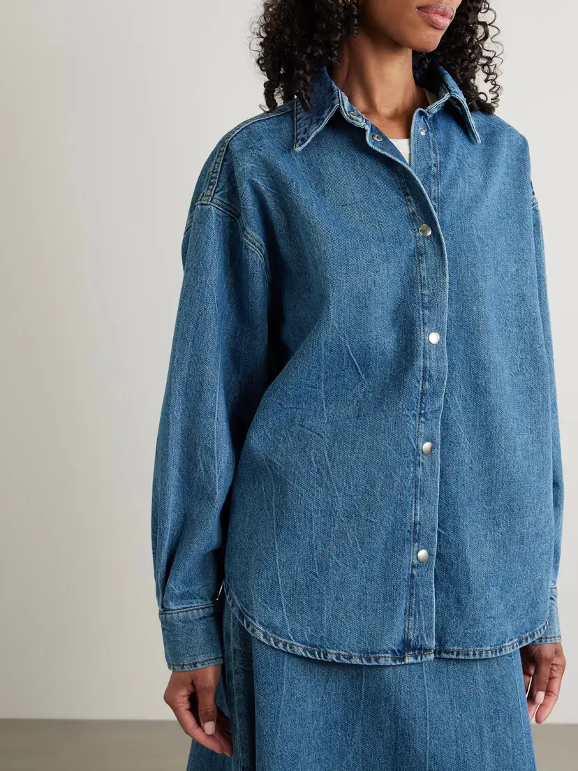 RÓHE Denim Shirt | Thumbnail 3