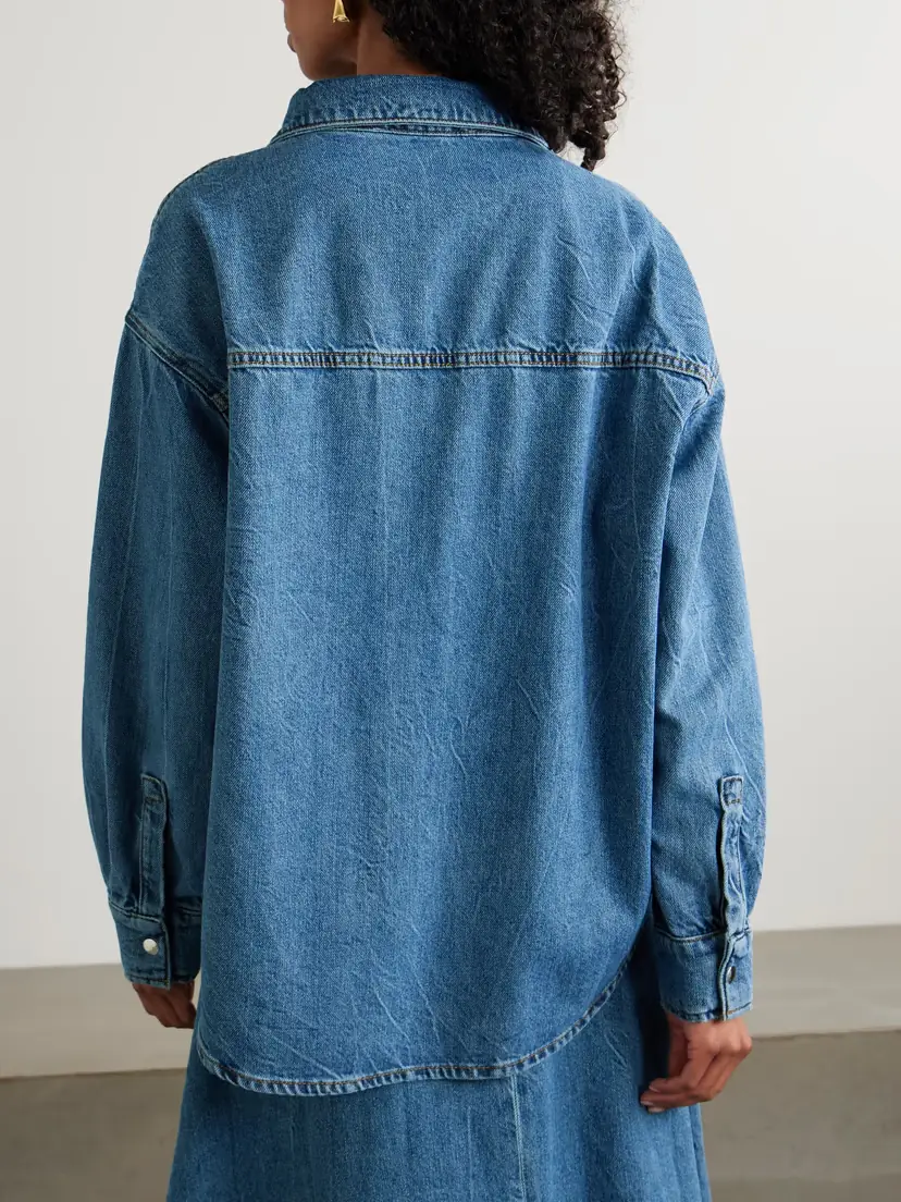 RÓHE Denim Shirt | Thumbnail 4