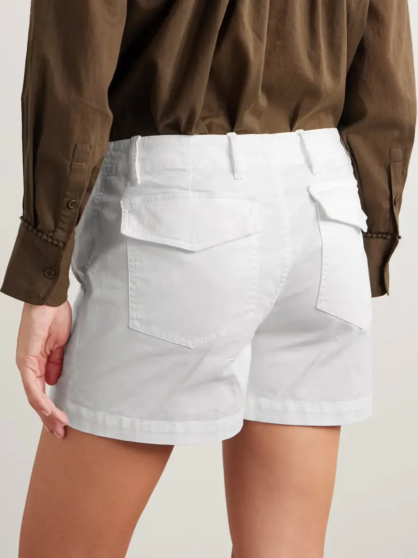Nili Lotan Utility Cotton-blend Shorts | Thumbnail 4 Nili Lotan Utility Cotton-blend Shorts | Thumbnail 4