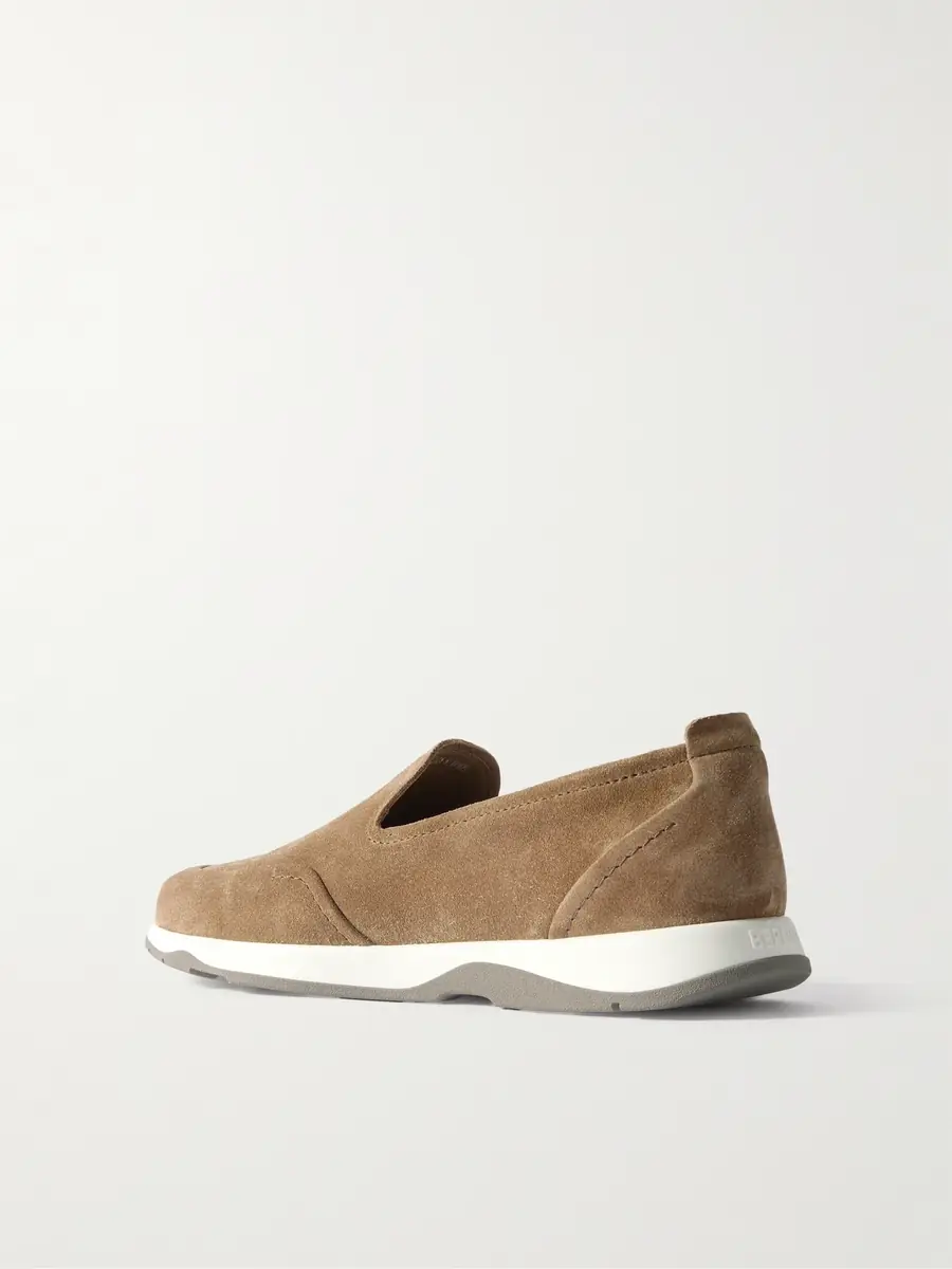 Berluti Echappée Suede Loafers - Men | Thumbnail 4