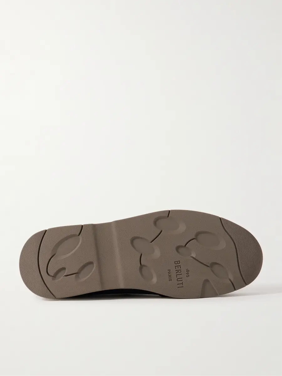 Berluti Echappe Suede Sneakers - Men | Thumbnail 3