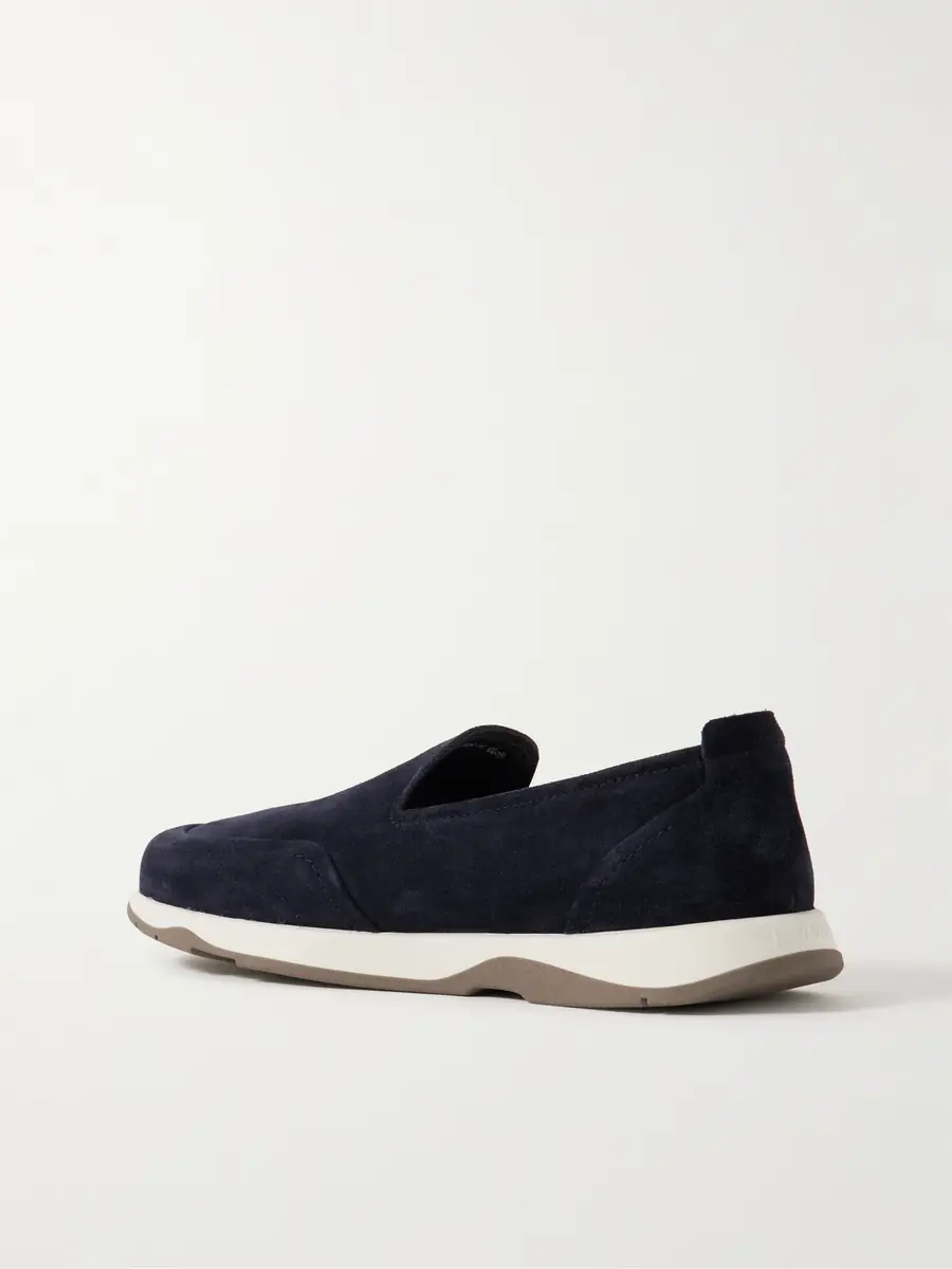 Berluti Echappe Suede Sneakers - Men | Thumbnail 4