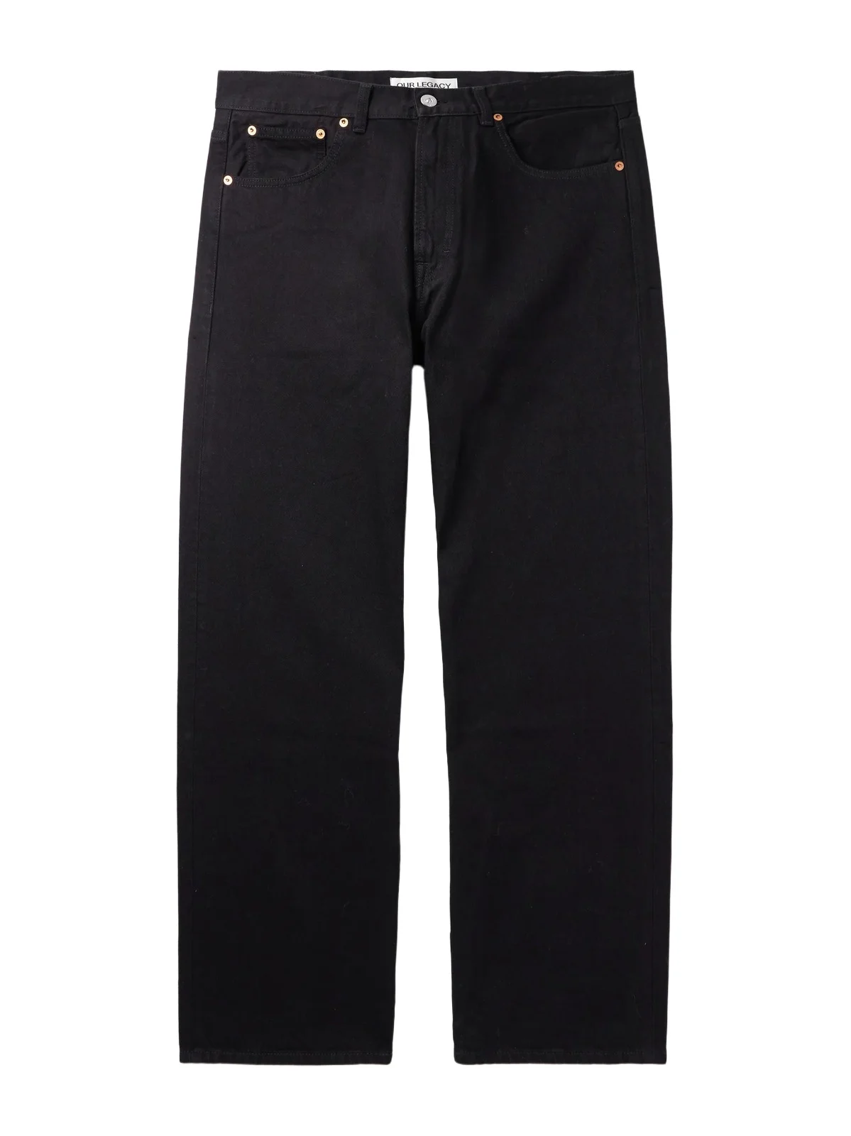 Third Cut Straight-Leg Selvedge Jeans - Men Third Cut Straight-Leg Selvedge Jeans - Men
