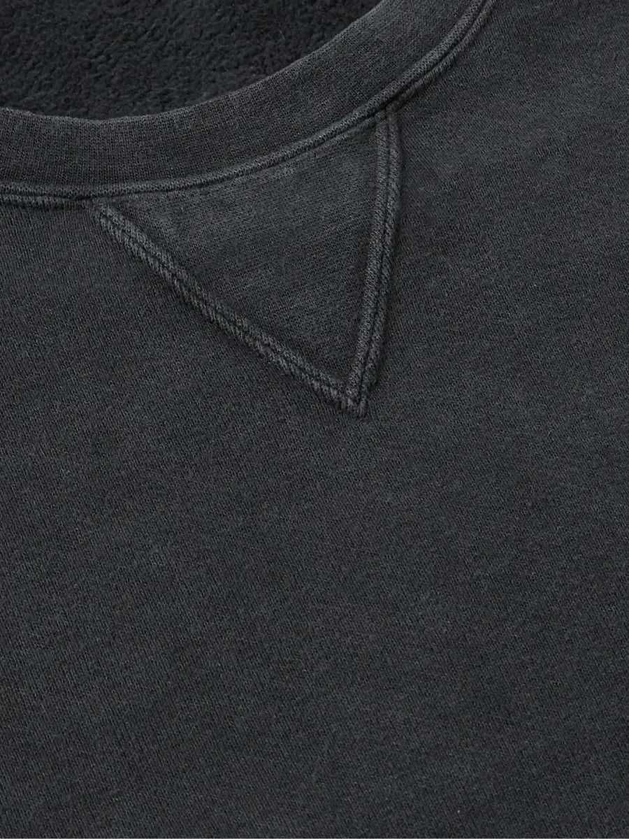 Visvim Jumbo SB Garment-Dyed Cotton and Nylon-Blend Jersey Sweatshirt - Men | Thumbnail 4 Visvim Jumbo SB Garment-Dyed Cotton and Nylon-Blend Jersey Sweatshirt - Men | Thumbnail 4