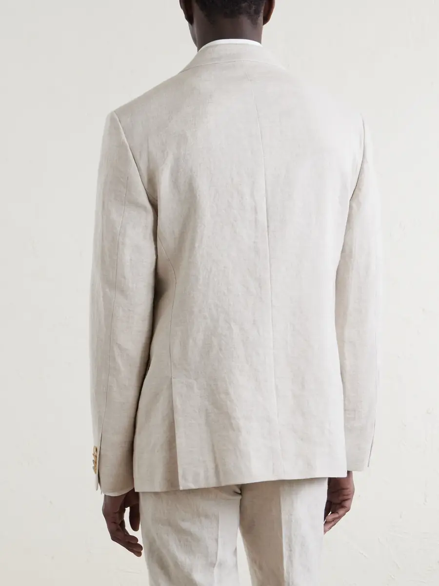 MR P. Slim-Fit Linen Suit Jacket - Men | Thumbnail 4 MR P. Slim-Fit Linen Suit Jacket - Men | Thumbnail 4