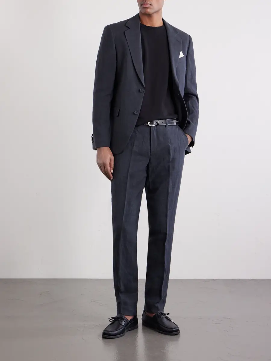MR P. Slim-Fit Linen Suit Jacket - Men | Thumbnail 2 MR P. Slim-Fit Linen Suit Jacket - Men | Thumbnail 2