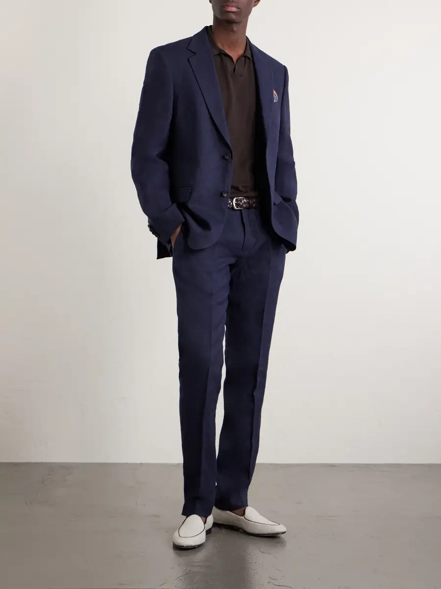 MR P. Slim-Fit Linen Suit Jacket - Men | Thumbnail 2 MR P. Slim-Fit Linen Suit Jacket - Men | Thumbnail 2