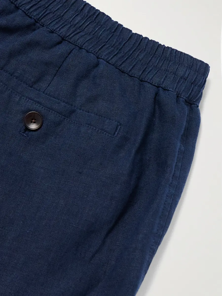 MR P. Arthur Wide-Leg Linen Drawstring Trousers - Men | Thumbnail 5 MR P. Arthur Wide-Leg Linen Drawstring Trousers - Men | Thumbnail 5