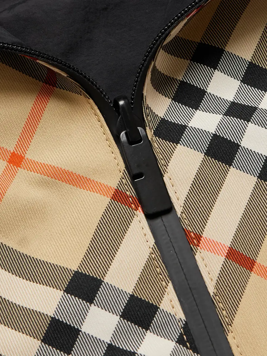 Burberry Reversible Checked Twill and Shell Hooded Jacket - Men | Thumbnail 5 Burberry Reversible Checked Twill and Shell Hooded Jacket - Men | Thumbnail 5