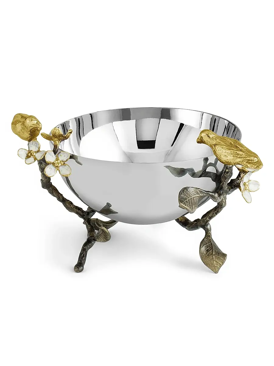 Michael Aram Lovebirds Nut Bowl | Thumbnail 2 Michael Aram Lovebirds Nut Bowl | Thumbnail 2