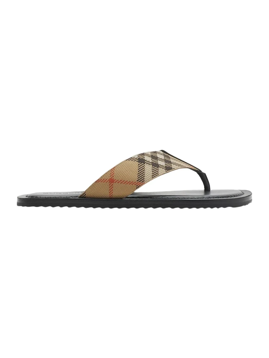 Burberry Men's Check Pavilion Sandals