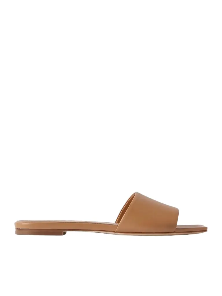 Anna Leather Slides
