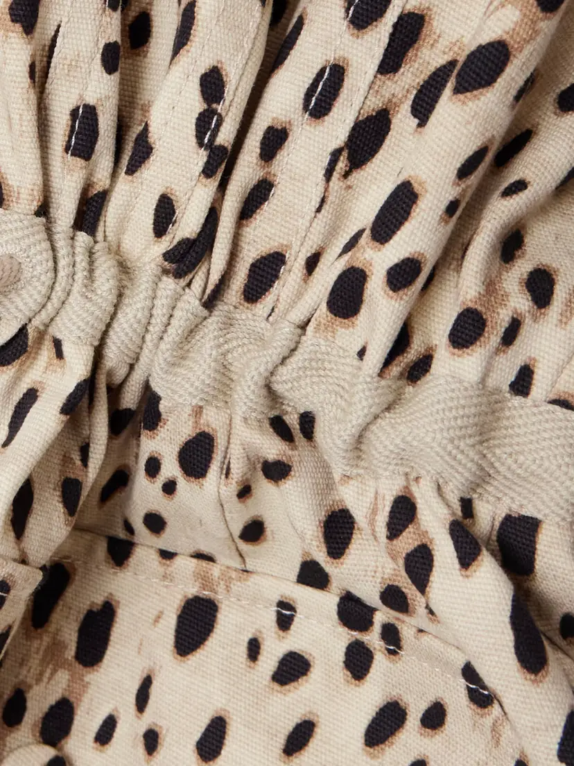 Moncler Saulon Appliquéd Animal-print Cotton-blend Canvas Jacket | Thumbnail 5 Moncler Saulon Appliquéd Animal-print Cotton-blend Canvas Jacket | Thumbnail 5