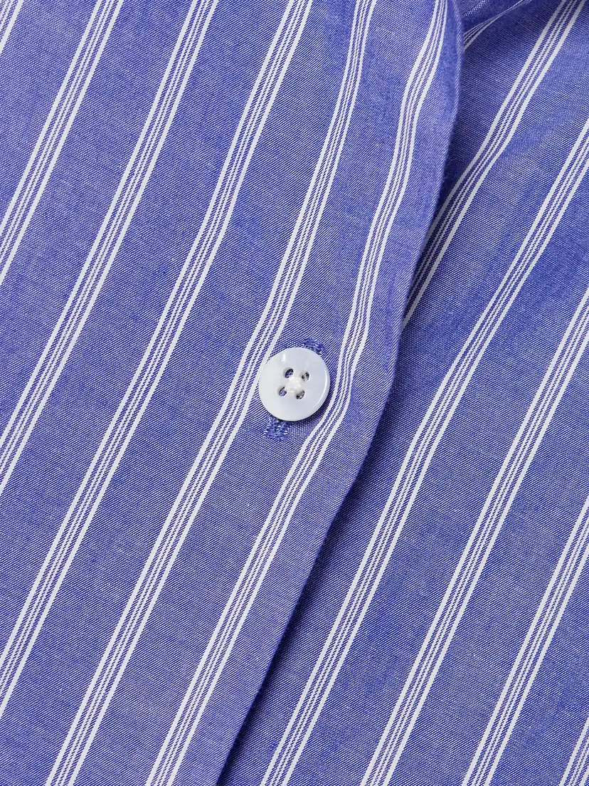 The Row Luka Oversized Striped Organic Cotton-poplin Shirt | Thumbnail 4 The Row Luka Oversized Striped Organic Cotton-poplin Shirt | Thumbnail 4