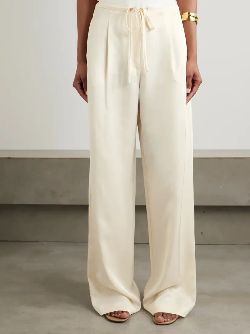 RÓHE Wide-leg Twill Pants | Thumbnail 3