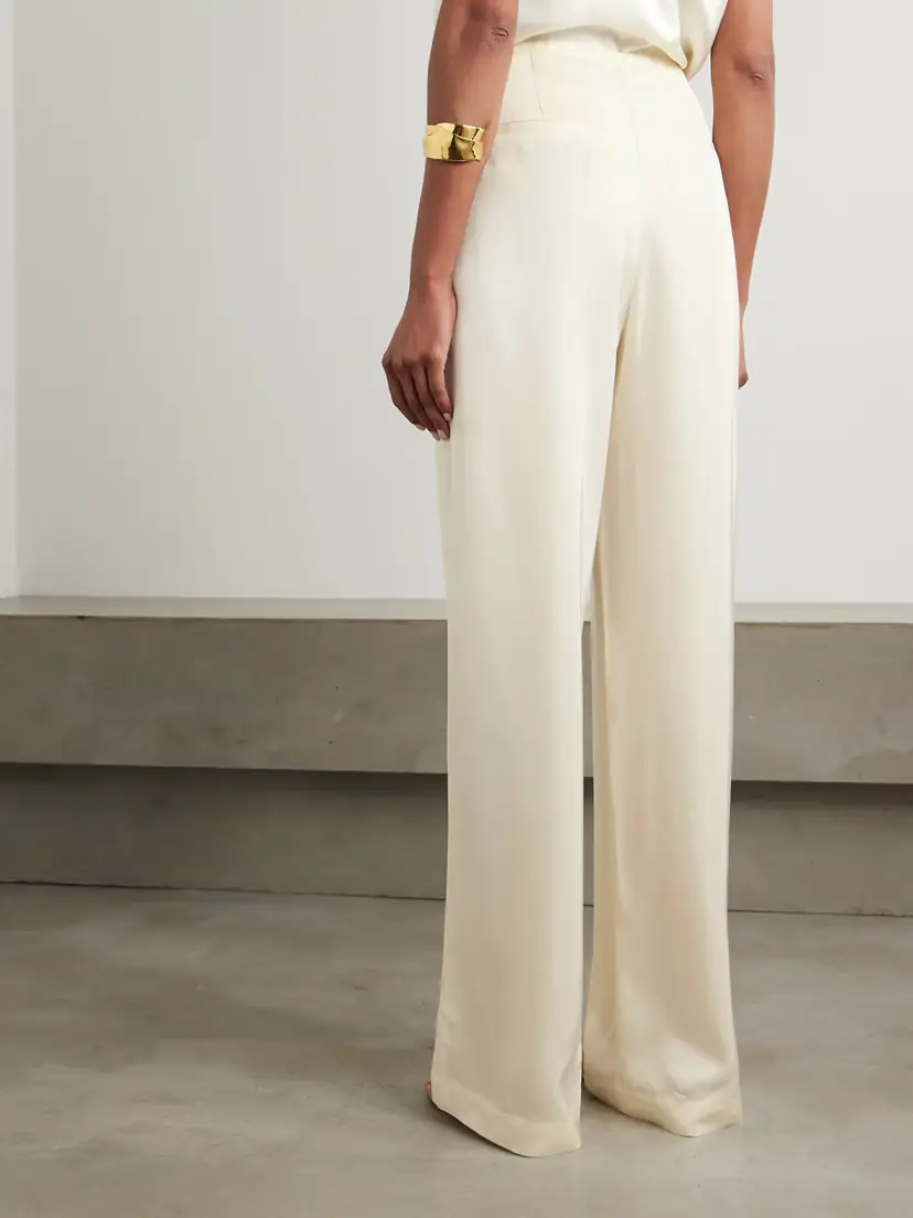 RÓHE Wide-leg Twill Pants | Thumbnail 4