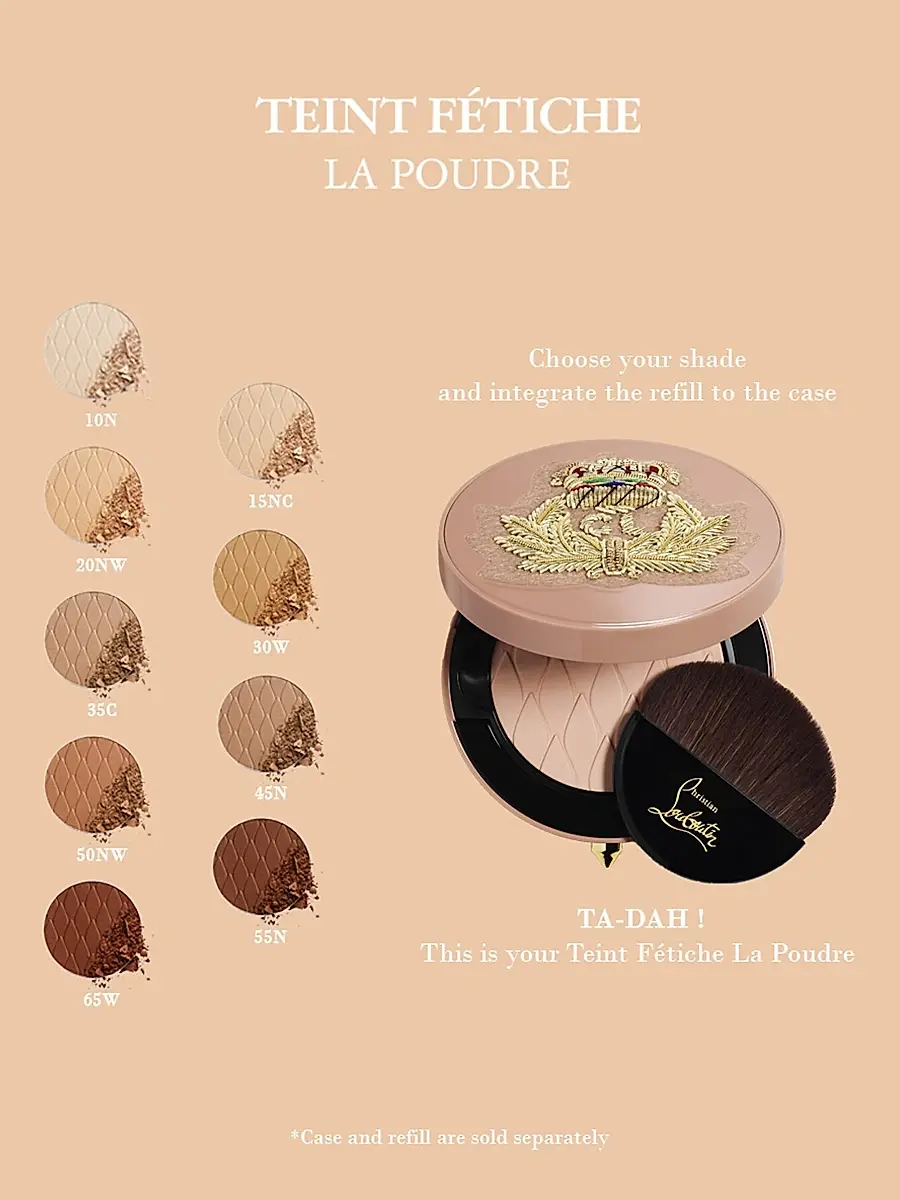 Christian Louboutin Women's La Poudre Teint Fétiche Powder Case | Thumbnail 2 Christian Louboutin Women's La Poudre Teint Fétiche Powder Case | Thumbnail 2