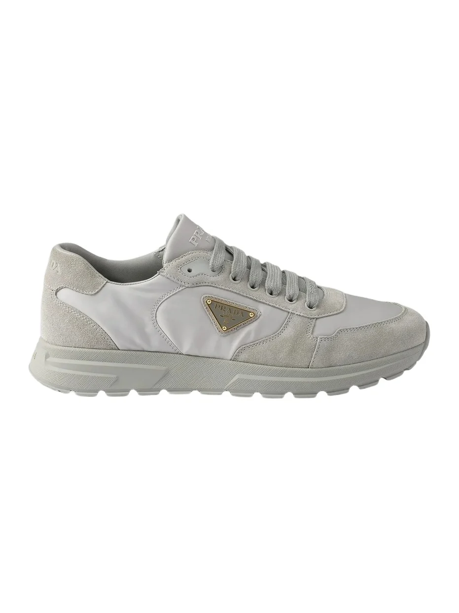 Men's Prax 2.0 Re-Nylon and Suede Sneakers - Grey Men's Prax 2.0 Re-Nylon and Suede Sneakers - Grey