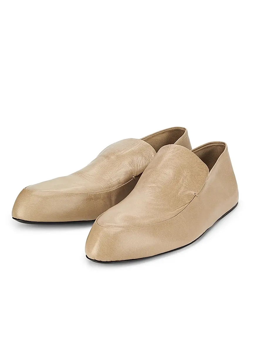 Jil Sander Women's Leather Loafers | Thumbnail 2 Jil Sander Women's Leather Loafers | Thumbnail 2