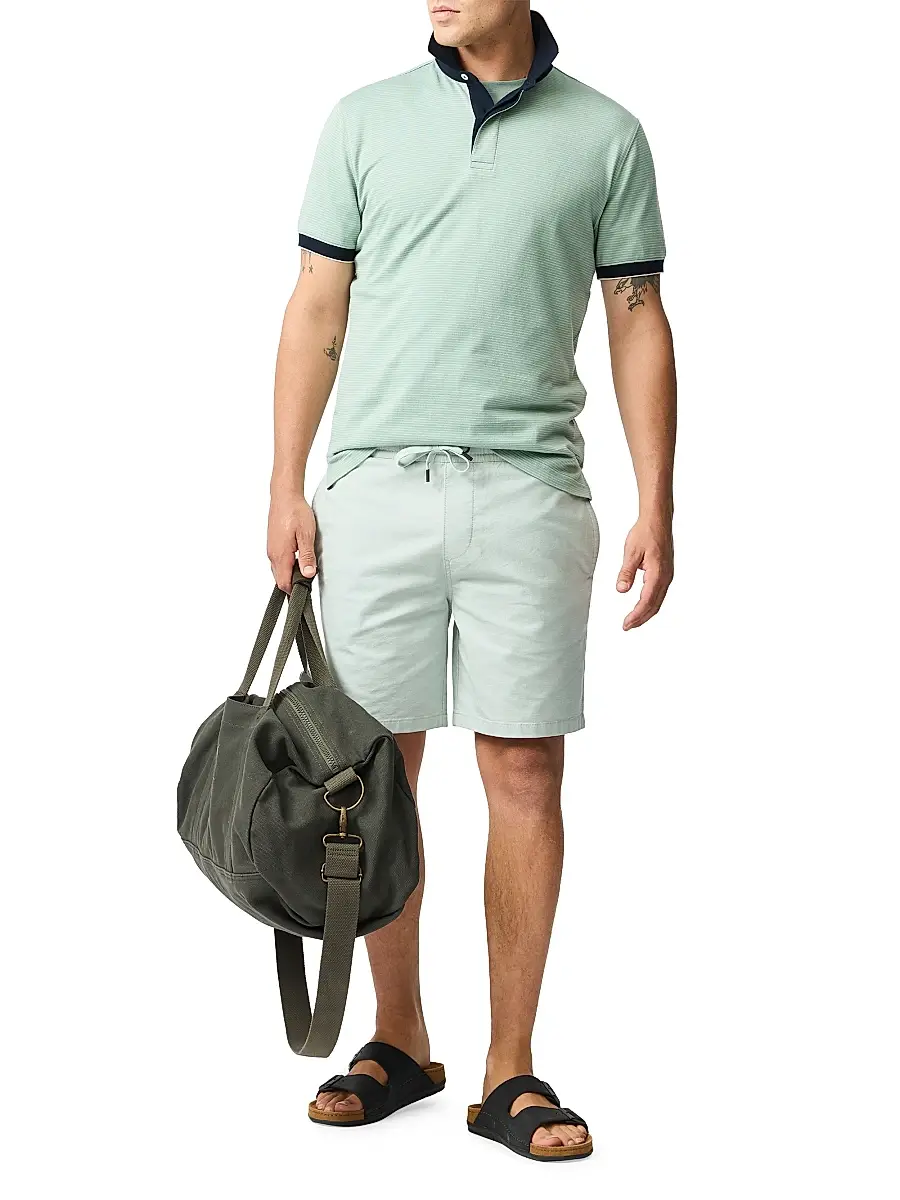 Rodd & Gunn Men's Wilson Bay Sports-Fit Polo Shirt - Thyme | Thumbnail 2 Rodd & Gunn Men's Wilson Bay Sports-Fit Polo Shirt - Thyme | Thumbnail 2