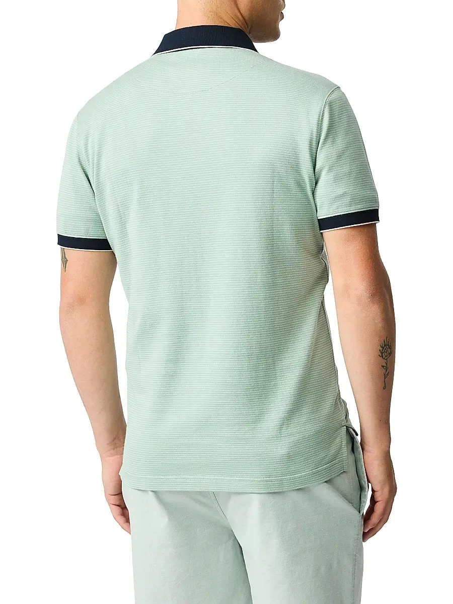 Rodd & Gunn Men's Wilson Bay Sports-Fit Polo Shirt - Thyme | Thumbnail 5 Rodd & Gunn Men's Wilson Bay Sports-Fit Polo Shirt - Thyme | Thumbnail 5