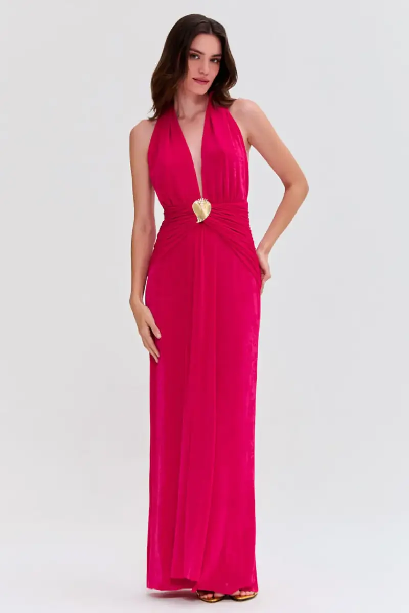PatBo RADIANT JERSEY HALTERNECK GOWN | Thumbnail 2 PatBo RADIANT JERSEY HALTERNECK GOWN | Thumbnail 2