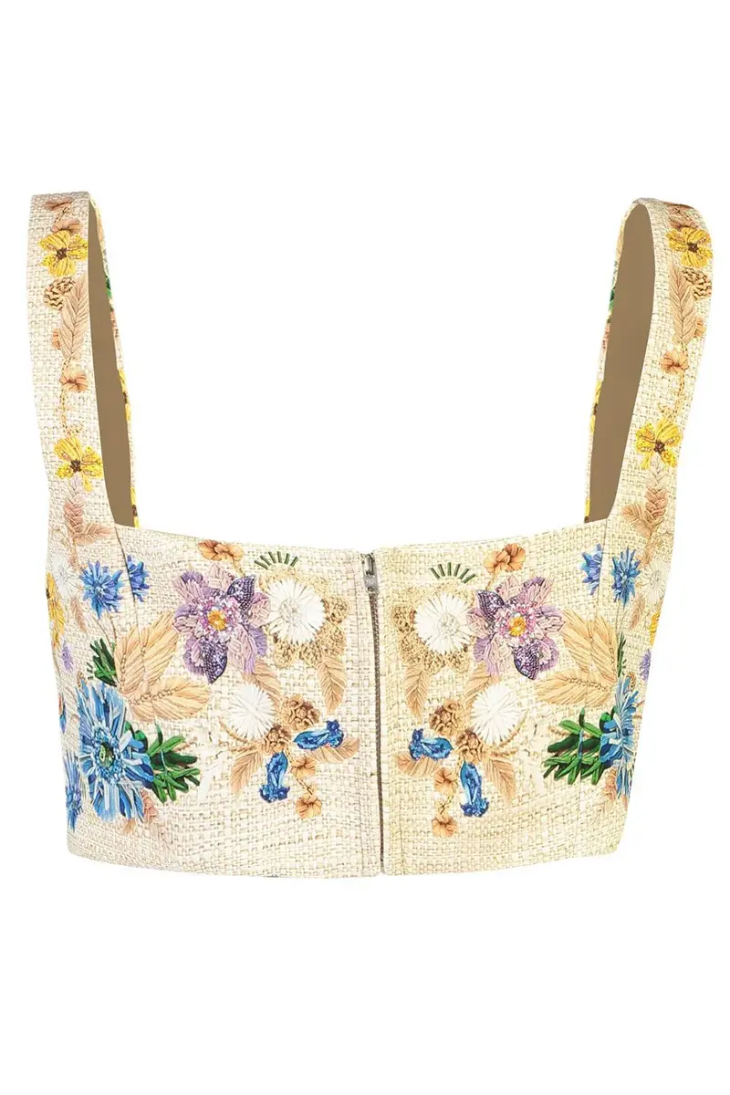 Mary Katrantzou Calix Bralette Top | Thumbnail 4
