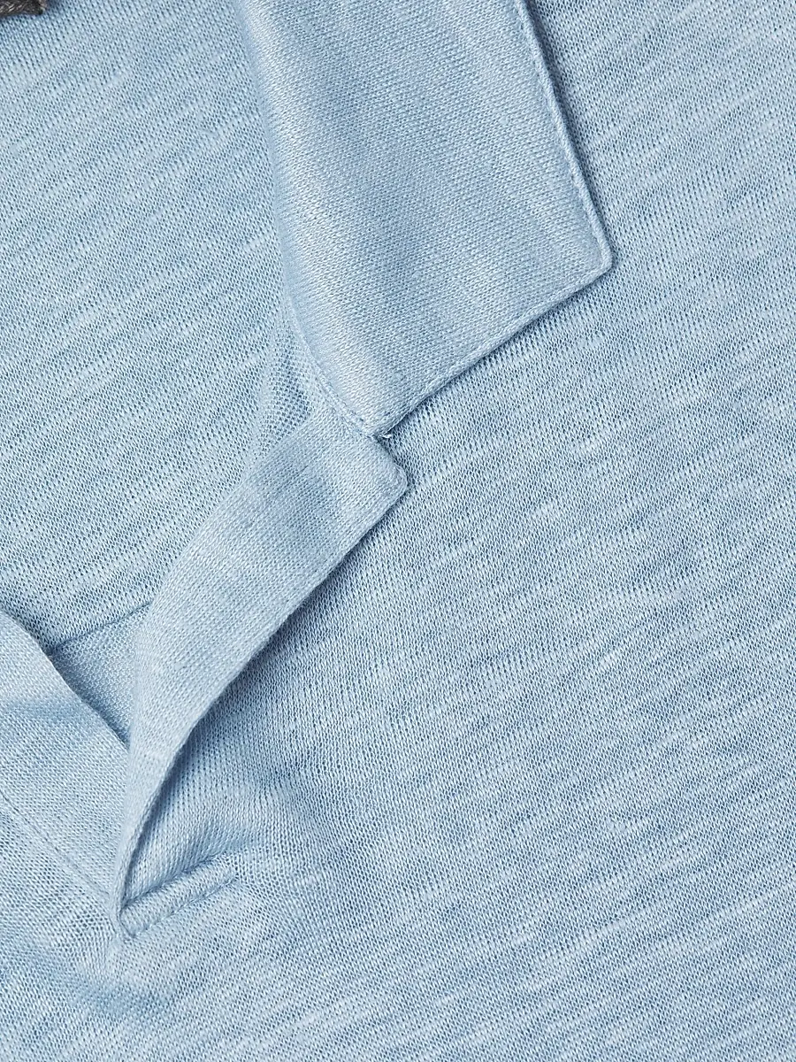 Onia Men's Shaun Linen Polo Shirt | Thumbnail 6