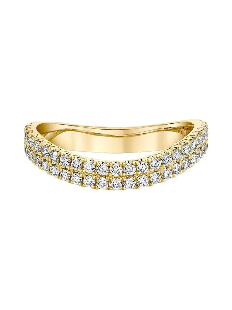 Diamond Curved Ring Diamond Curved Ring