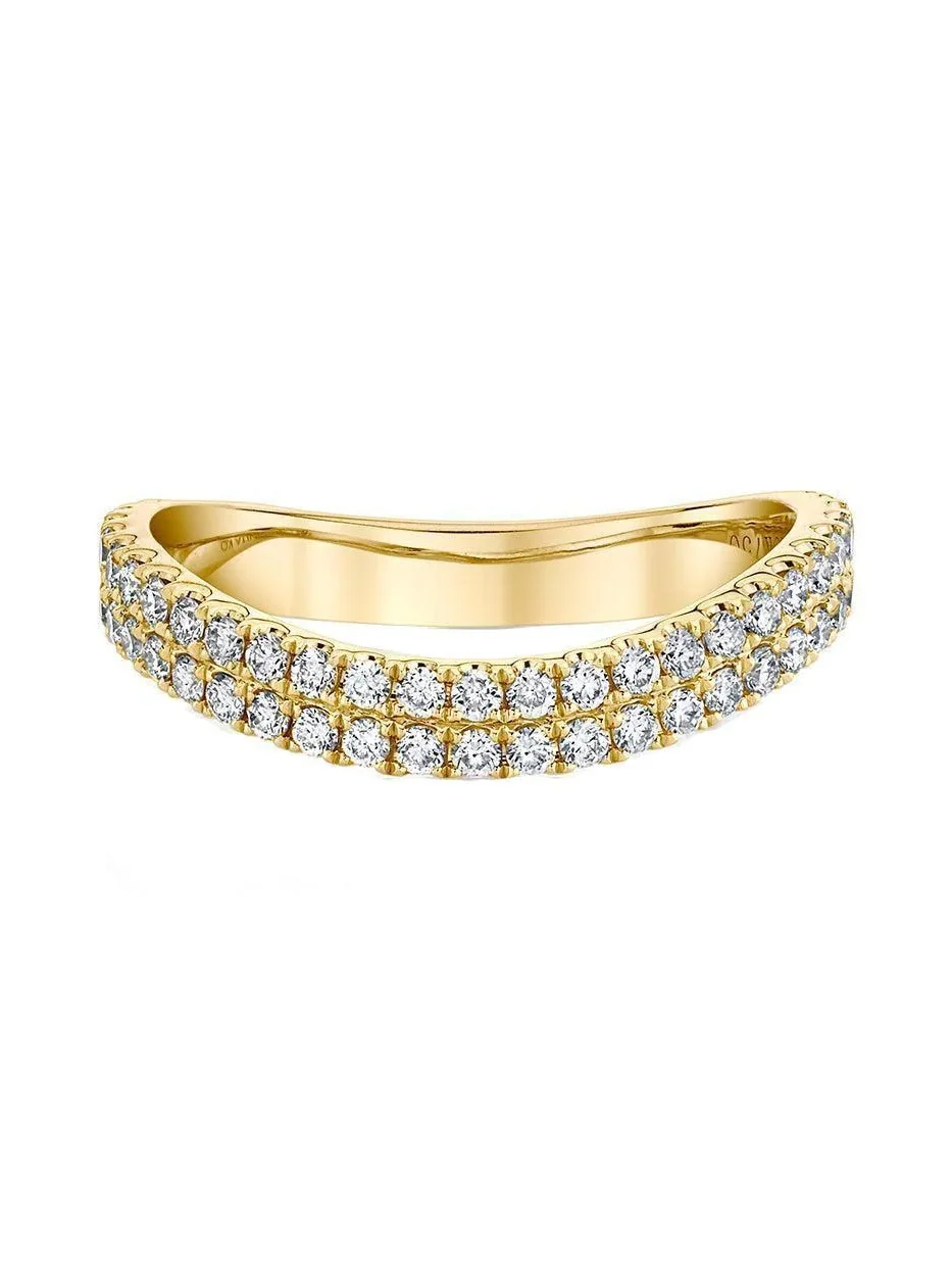 Diamond Curved Ring Diamond Curved Ring