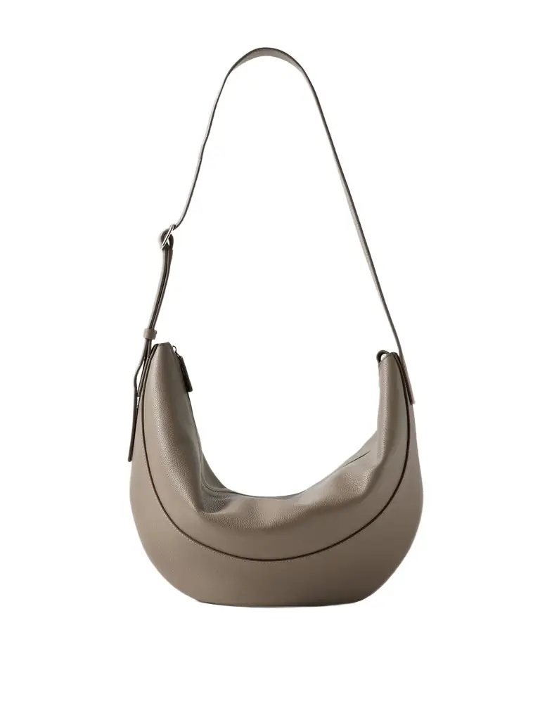 Jouve Textured-leather Shoulder Bag