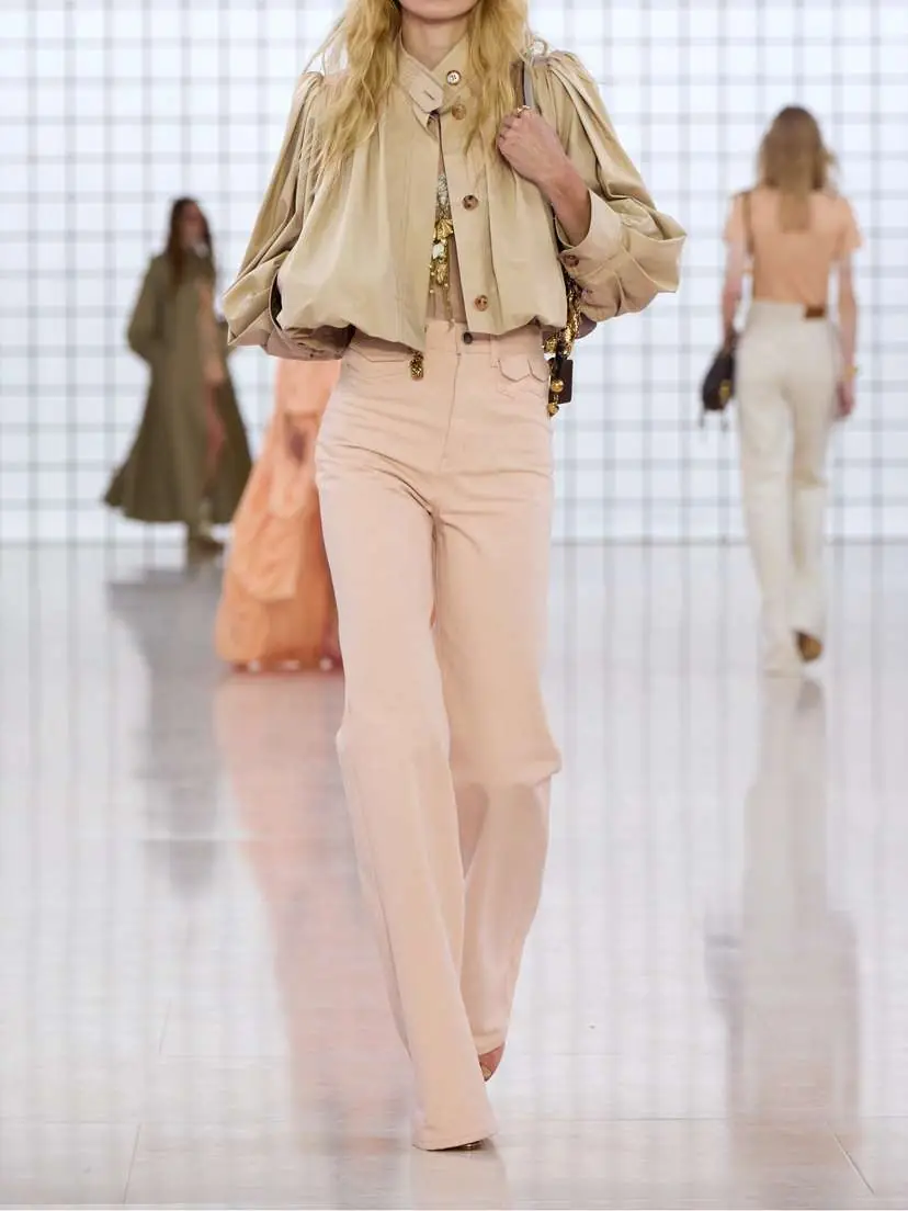 Chloé Gathered Cotton-twill Jacket | Thumbnail 5