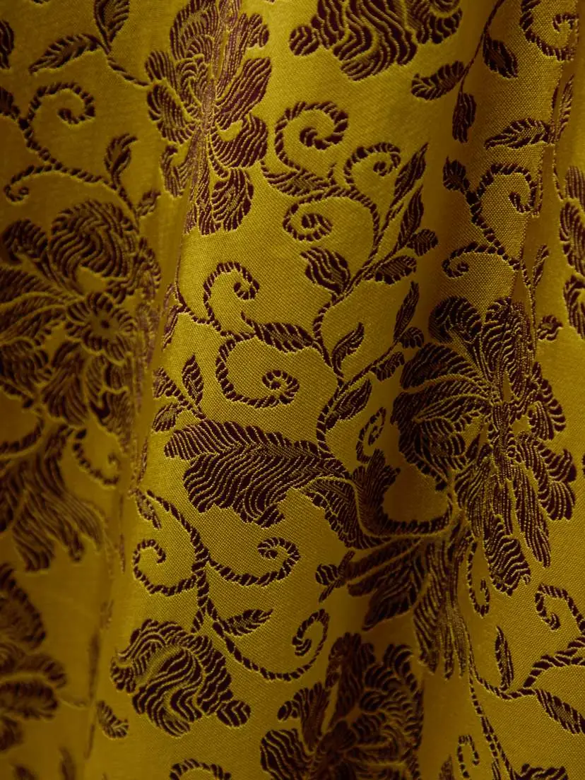 Dries Van Noten Gathered Floral-brocade Gown | Thumbnail 4 Dries Van Noten Gathered Floral-brocade Gown | Thumbnail 4