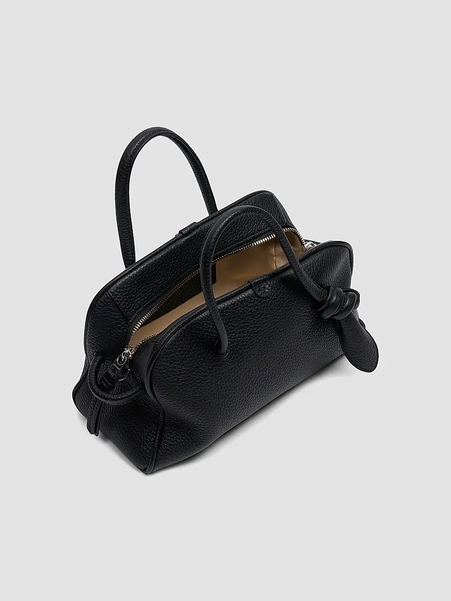 Jacquemus Women's Le Petit Turismo Grained Leather Top Handle Bag - Black | Thumbnail 3 Jacquemus Women's Le Petit Turismo Grained Leather Top Handle Bag - Black | Thumbnail 3