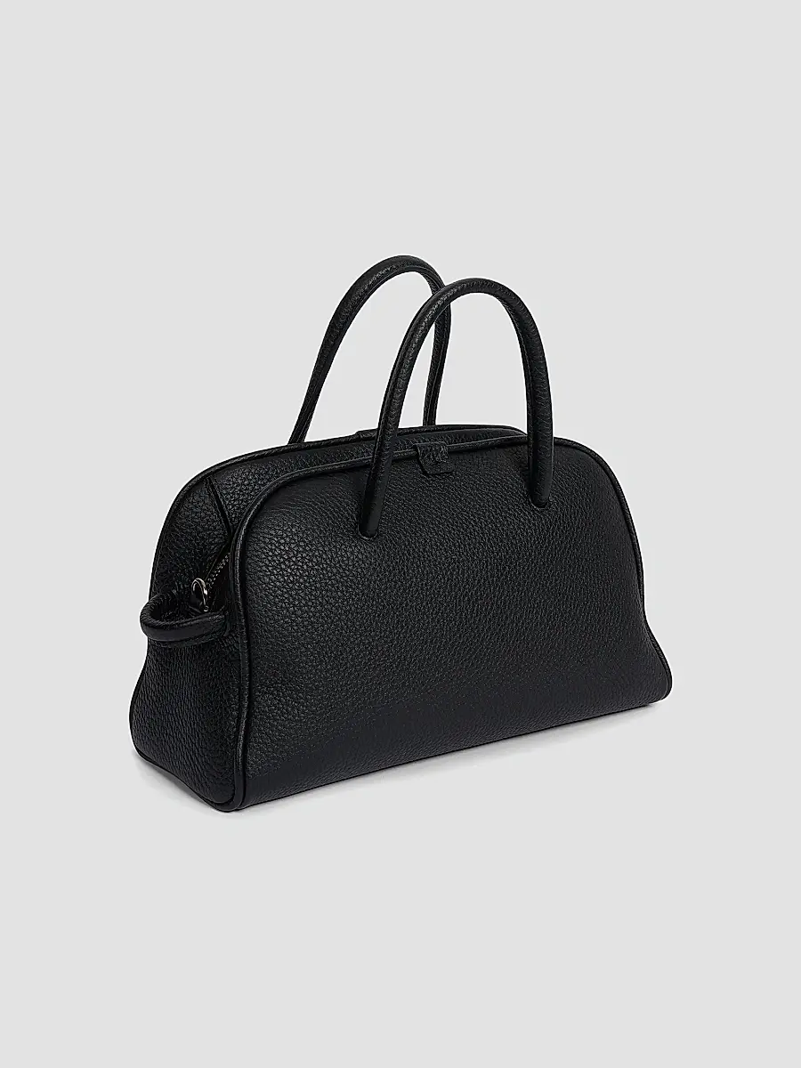 Jacquemus Women's Le Petit Turismo Grained Leather Top Handle Bag - Black | Thumbnail 4 Jacquemus Women's Le Petit Turismo Grained Leather Top Handle Bag - Black | Thumbnail 4