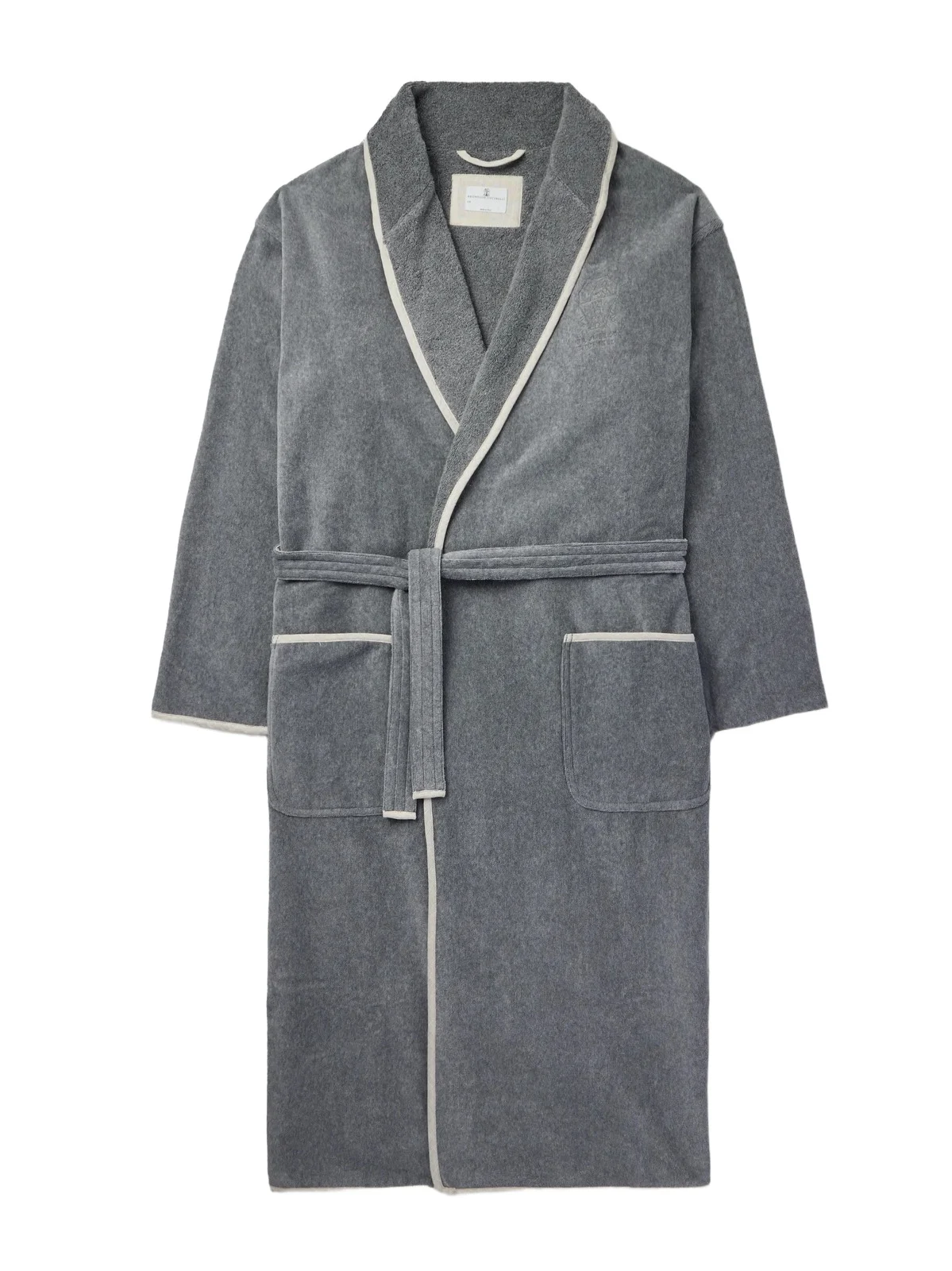 Cotton-Chenille Bathrobe - Men Cotton-Chenille Bathrobe - Men