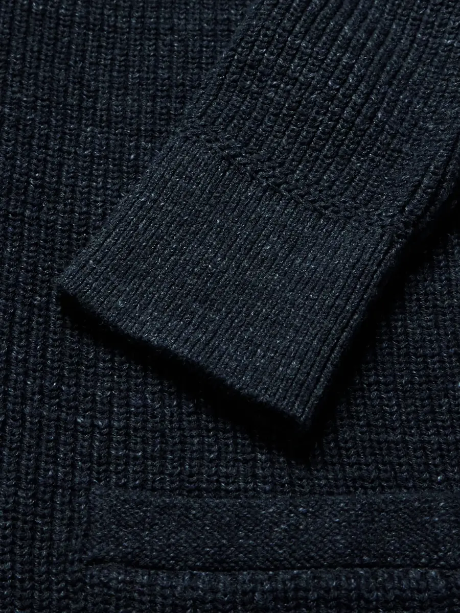 RRL Shawl-Collar Ribbed Cotton Cardigan - Men | Thumbnail 5