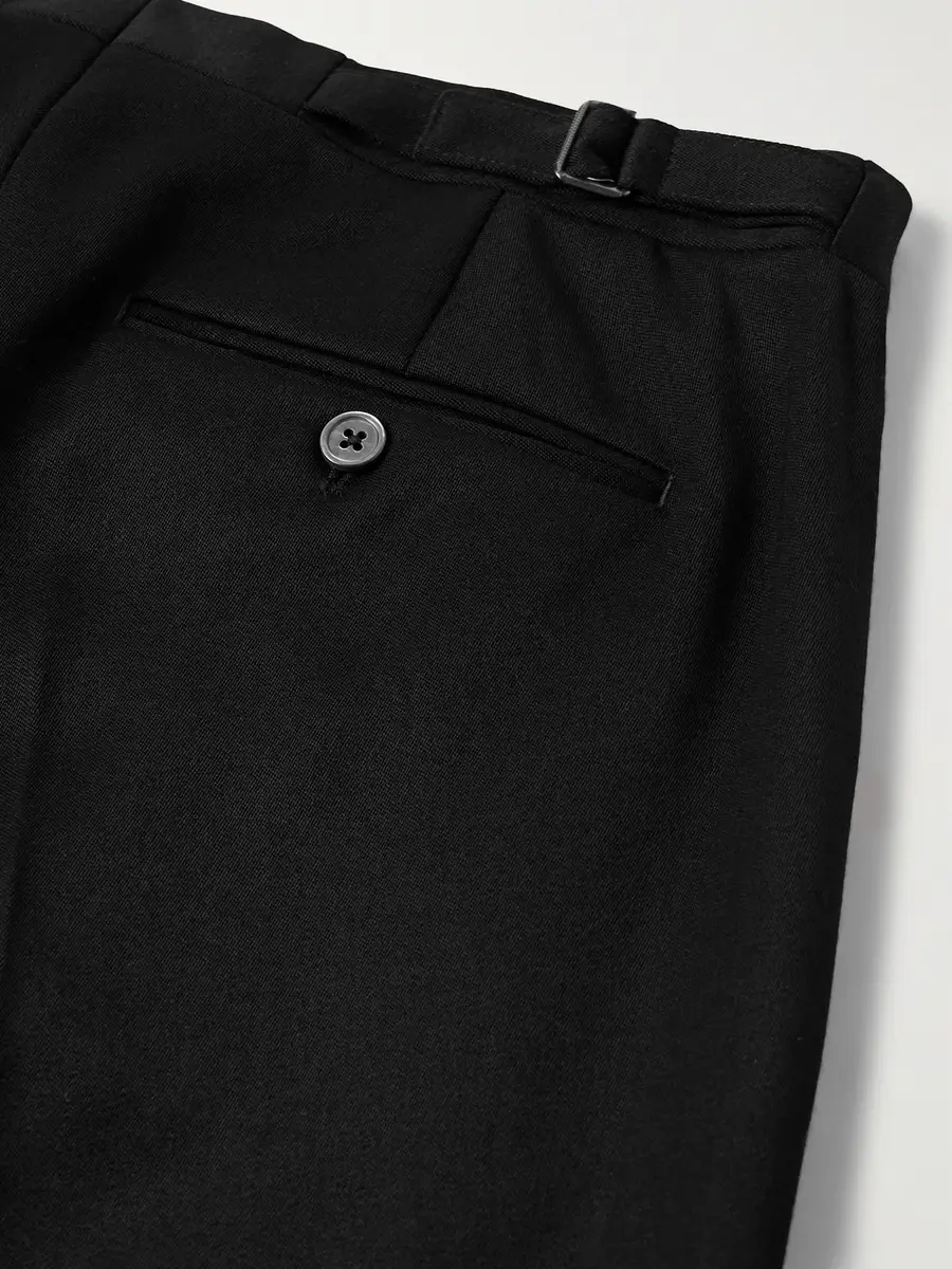 Favourbrook Tommy Straight-Leg Grosgrain-Trimmed Pleated Wool Tuxedo Trousers - Men | Thumbnail 5 Favourbrook Tommy Straight-Leg Grosgrain-Trimmed Pleated Wool Tuxedo Trousers - Men | Thumbnail 5