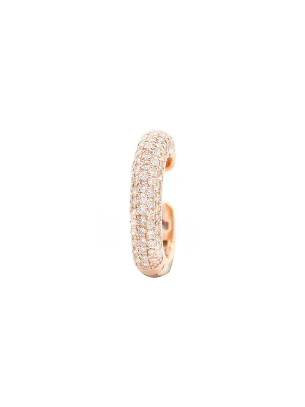0.62ct Diamond 14K Gold Pave Ear Cuff