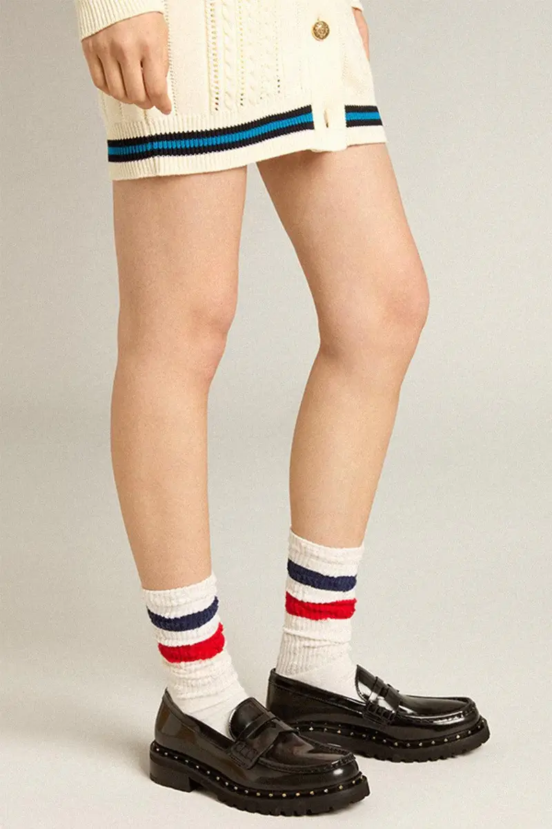 Golden Goose Chunky Loafers In Studded Black Leather | Thumbnail 2
