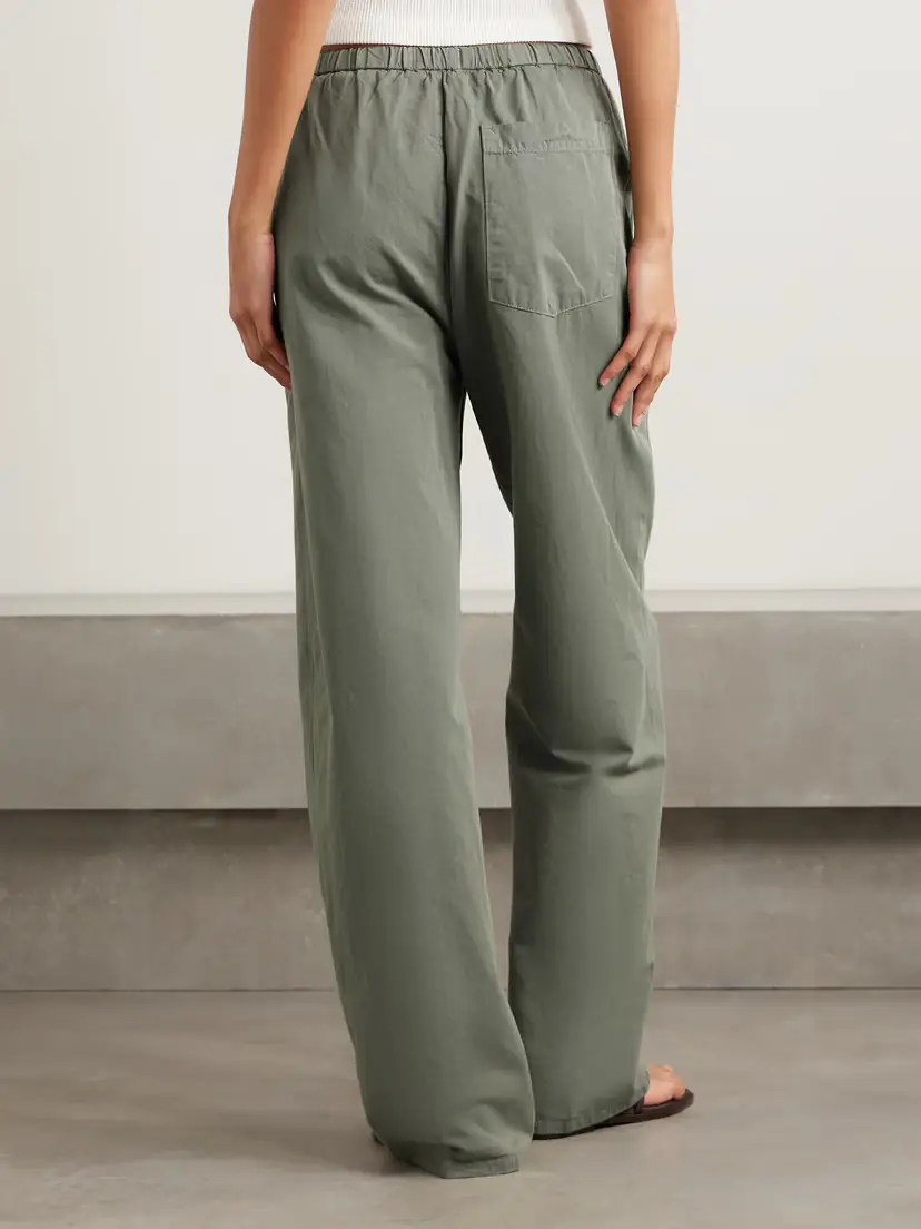Citizens of Humanity Aurora Cotton And Linen-blend Wide-leg Pants | Thumbnail 4 Citizens of Humanity Aurora Cotton And Linen-blend Wide-leg Pants | Thumbnail 4