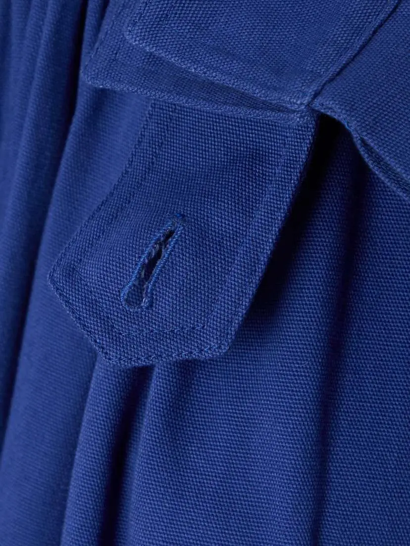 Chloé Gathered Cotton-canvas Jacket | Thumbnail 6 Chloé Gathered Cotton-canvas Jacket | Thumbnail 6