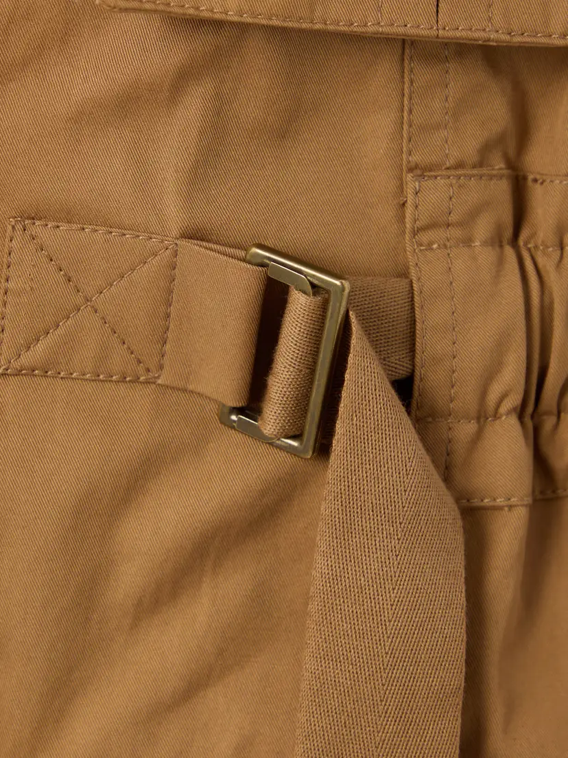 Chloé Buckled Cotton-twill Vest | Thumbnail 5