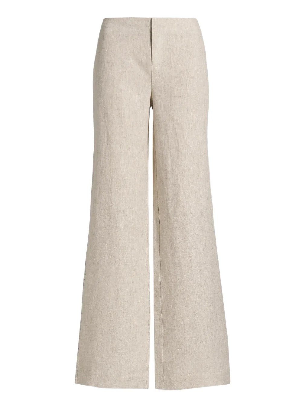Women's Vida Low-Rise Wide-Leg Linen Pants