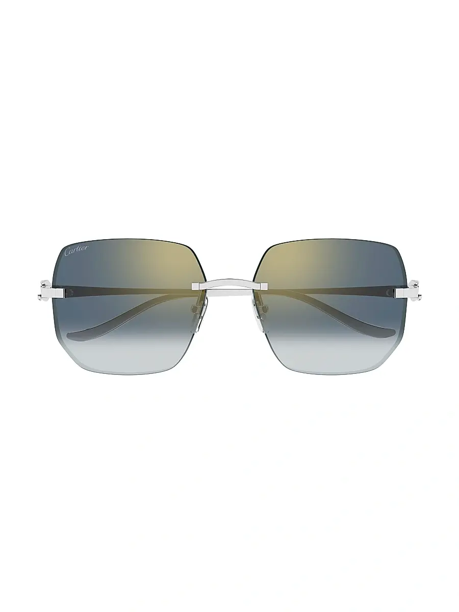 Cartier Women's Panthère Classic 57MM Square Sunglasses | Thumbnail 2 Cartier Women's Panthère Classic 57MM Square Sunglasses | Thumbnail 2