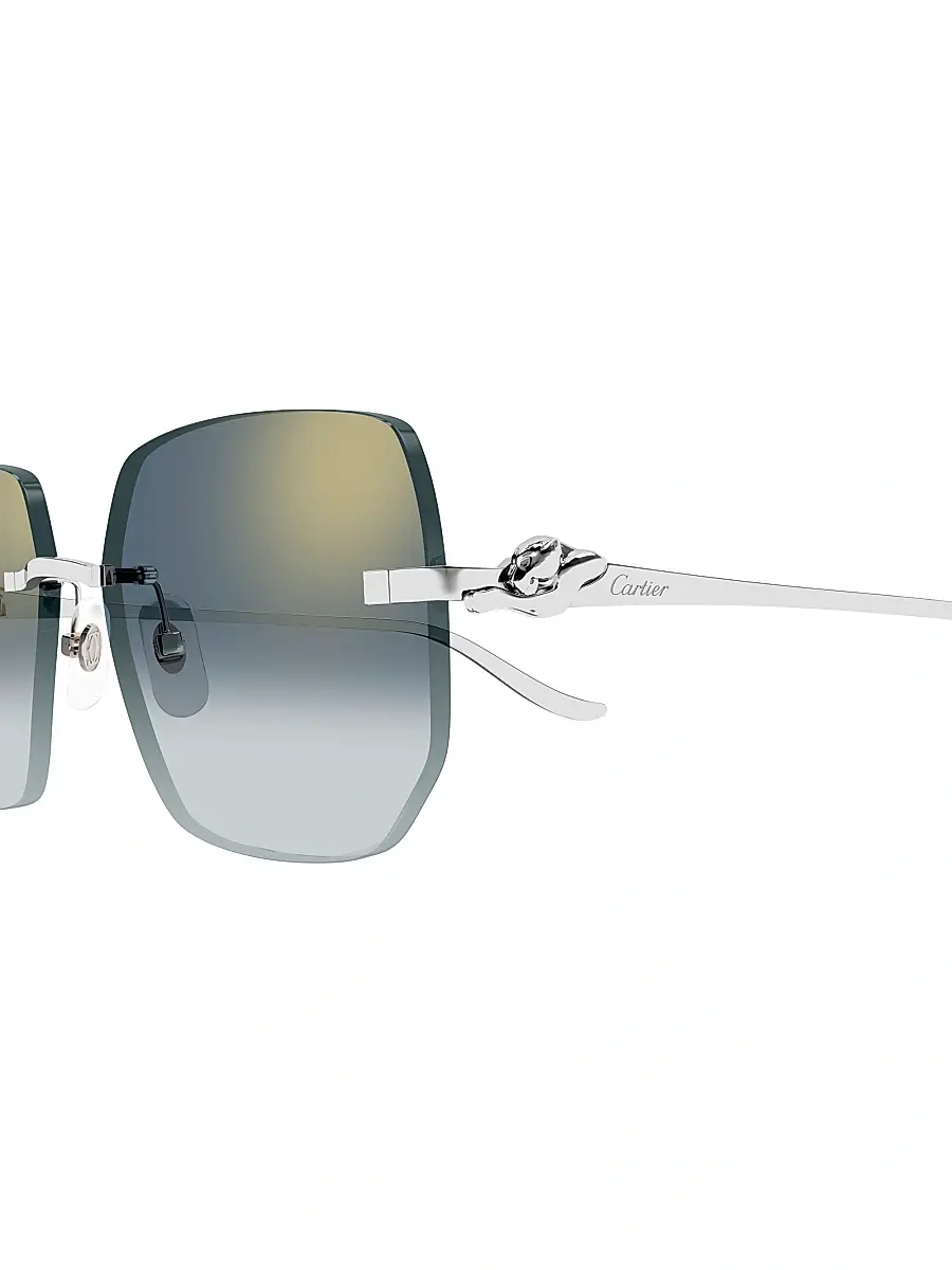 Cartier Women's Panthère Classic 57MM Square Sunglasses | Thumbnail 3 Cartier Women's Panthère Classic 57MM Square Sunglasses | Thumbnail 3