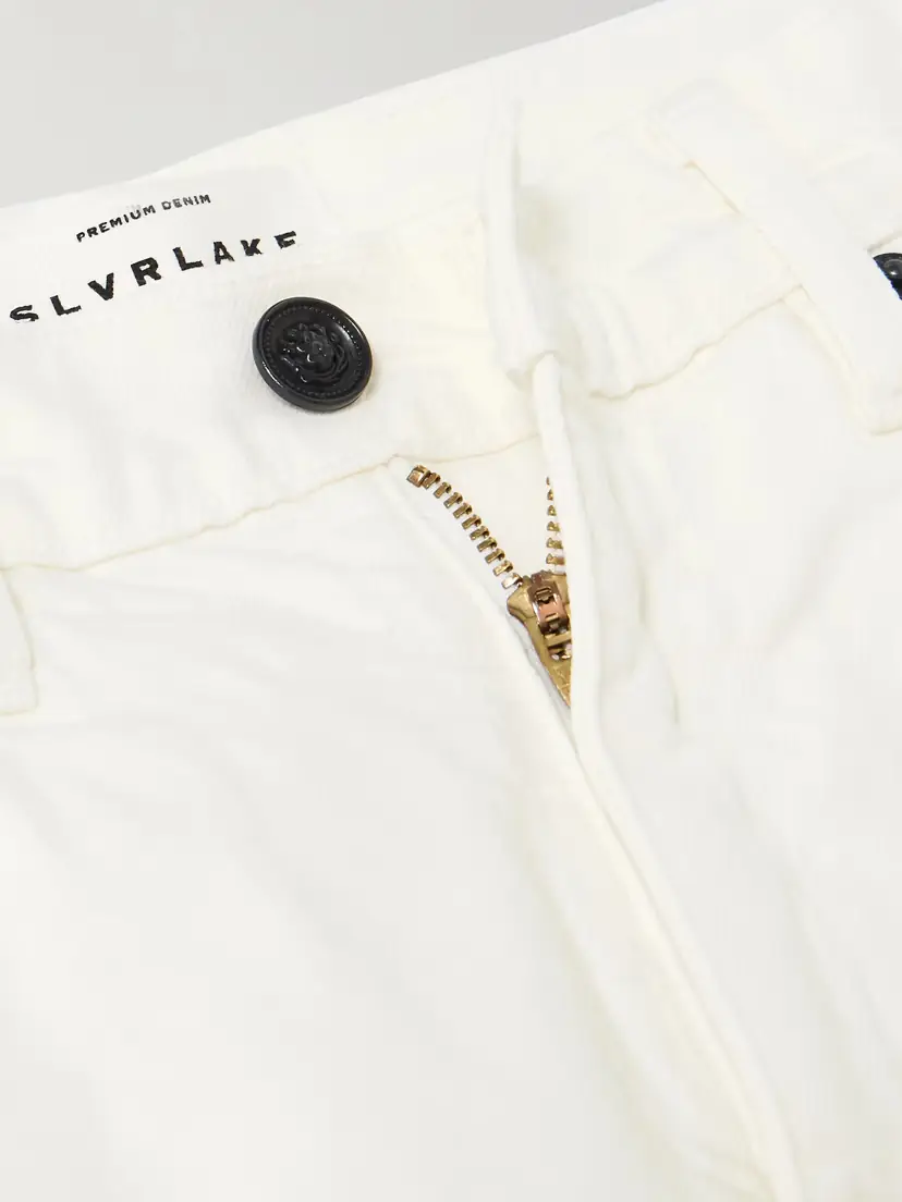 SLVRLAKE Grace Frayed High-rise Wide-leg Jeans | Thumbnail 5