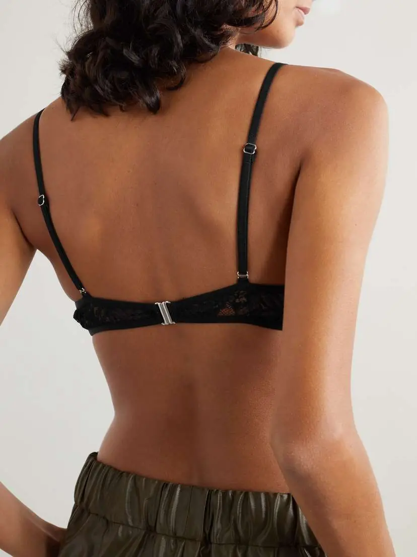 Dries Van Noten Floral Stretch-lace Bralette | Thumbnail 4 Dries Van Noten Floral Stretch-lace Bralette | Thumbnail 4