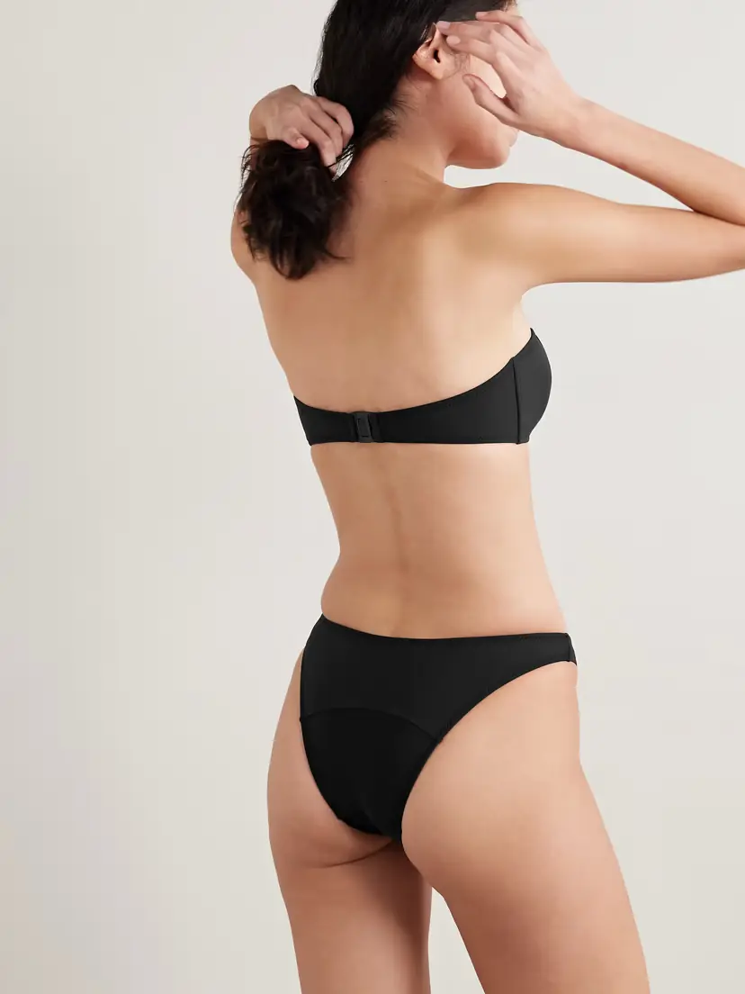 Lisa Marie Fernandez Natalie Strapless Neoprene Bikini | Thumbnail 3