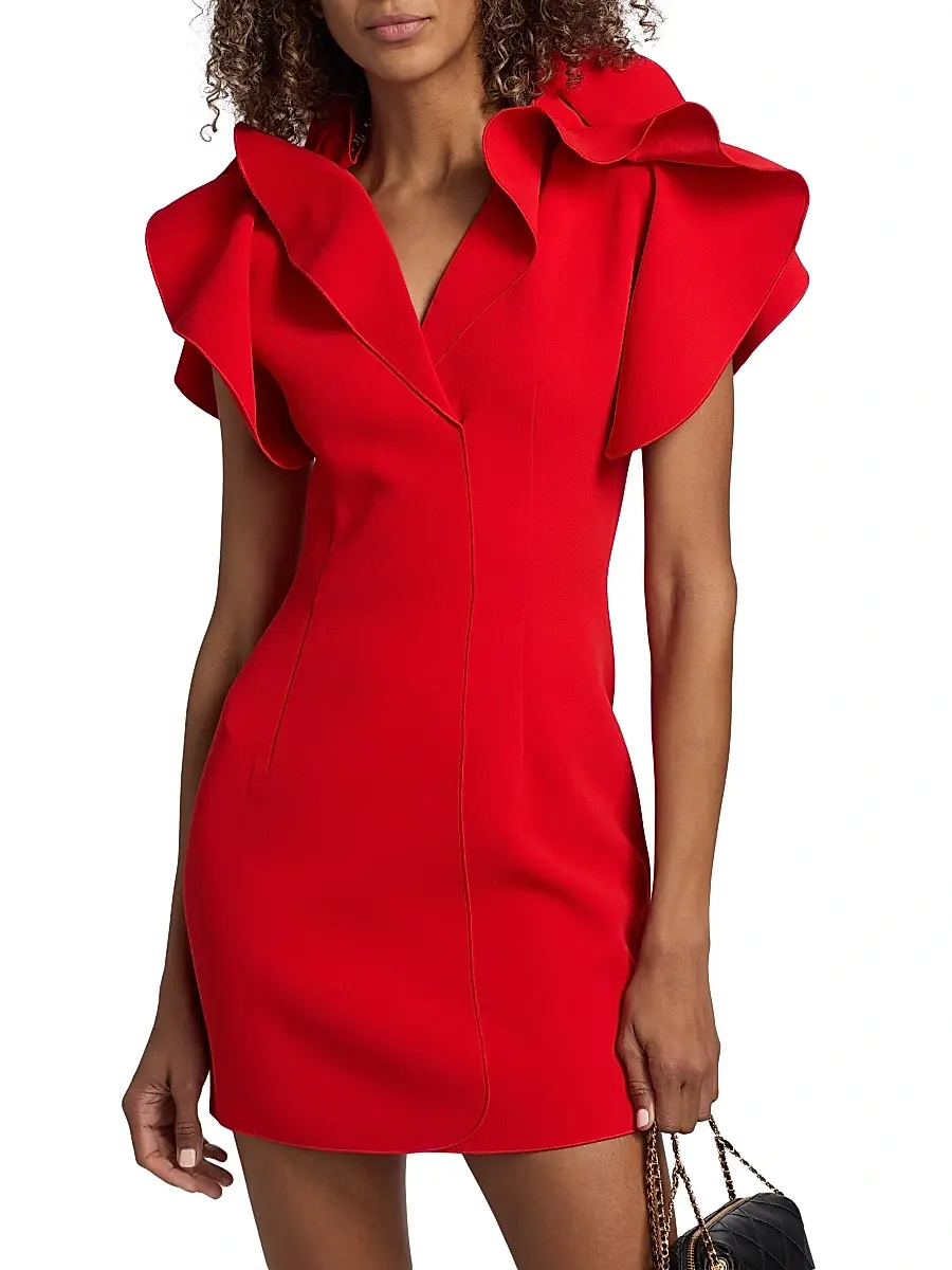 ACLER Women's Normanhill Puff-Sleeve Minidress | Thumbnail 3 ACLER Women's Normanhill Puff-Sleeve Minidress | Thumbnail 3
